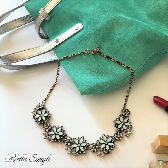 Bella Smyle Jewelry - Turquoise Vintage Statement Necklace
